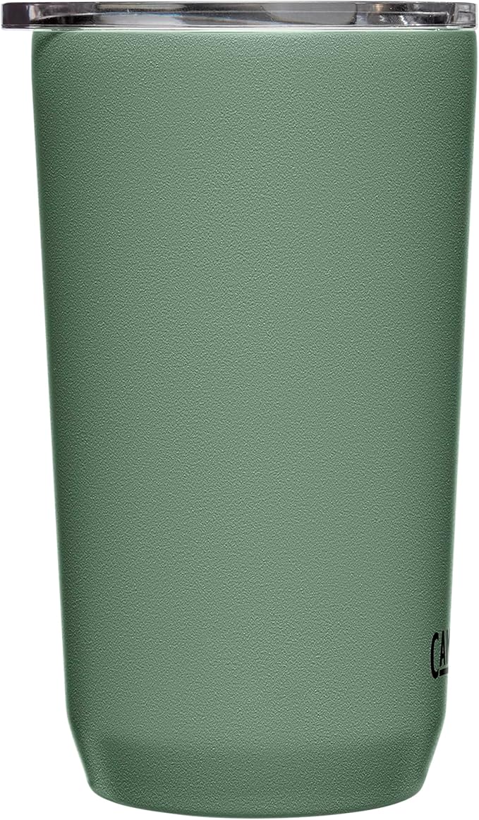 CamelBak Horizon 16oz Tumbler - Insulated Stainless Steel - Tri-Mode Lid - Moss