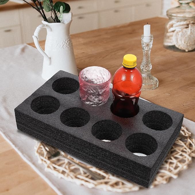 IMIKEYA Simple Practical Design 2pcs Coffee Mug Holders Insulated Drink Holders - Image 3