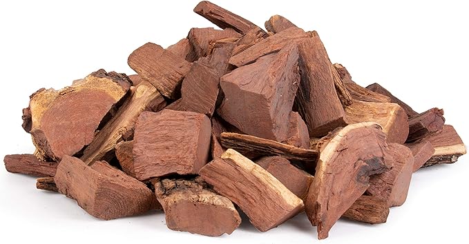 Camerons All Natural Hickory Wood Chunks for Smoking Meat - 420 Cu. In. Box, Approx 5 Pounds- Kiln Dried Large Cut BBQ Wood Chips for Smoker -Barbecue Chunks Smoker Accessories- Grilling Gifts for Men
