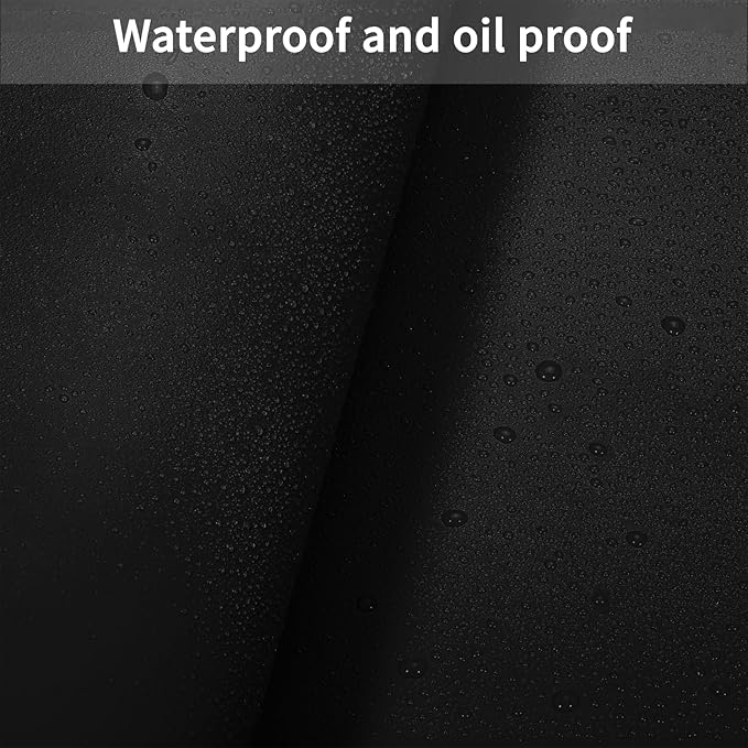 Leather Desk Mat,1.8mm Thick,15.75x63 Inch Desk Cover,Desk Protector Mat,Dresser Cover Top,Vanity Protector Mat,Vanity Cover,Vanity Cover Top Protector(Black+Wine Red,15.75x63)