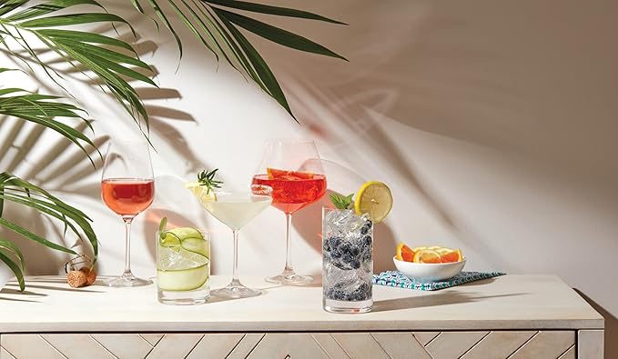 Lenox Tuscany Classics 4pc Pinot Grigio Glass Set, 2.55 LB, Clear