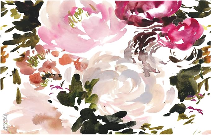 Tervis Kelly Ventura - Floral Collection Made in USA Double Walled Insulated Tumbler Travel Cup Keeps Drinks Cold & Hot, 16oz - Classic, Posy