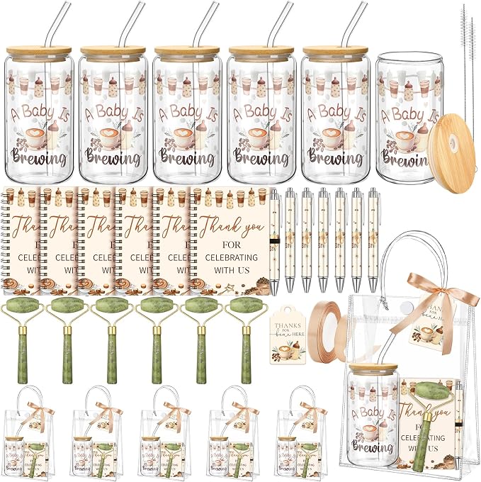 Reallnaive 6 Set Coffee Themed Baby Shower Game Prizes by Unknown