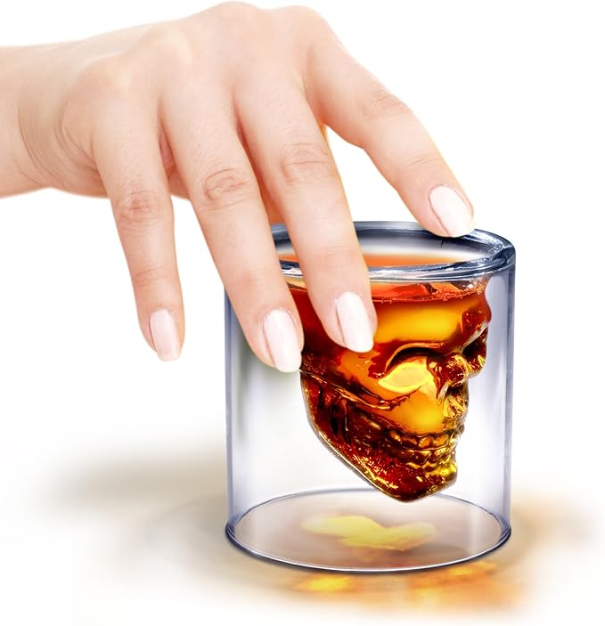 Genuine Fred DOOMED Crystal Skull Shotglass