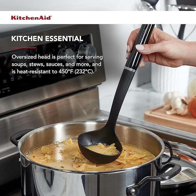 KitchenAid KE006OHOBA Classic Nylon Ladle