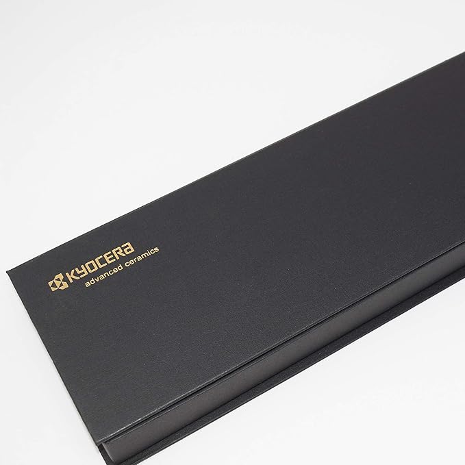 Kyocera 5.5" & 3" White Blade Black Handle - Gift Box Knife Set