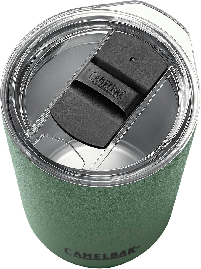 CamelBak Horizon 12oz Tumbler - Insulated Stainless Steel - Tri-Mode Lid - Moss