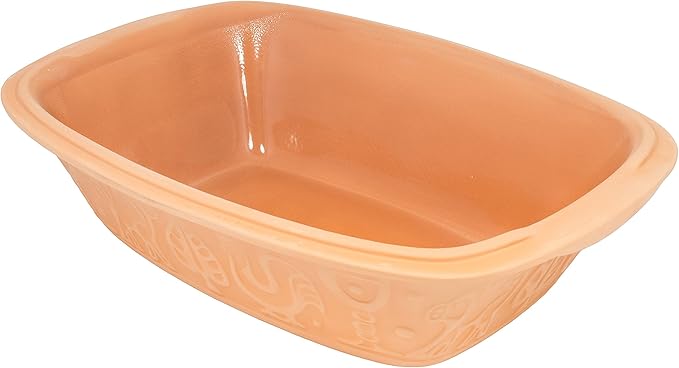 Romertopf Clay Roaster | Non-Stick Dutch Oven | Healthy Pot Cooking | Clay Baker | Versatile Cooking Vessel - 4.2 Quart (4 Liters) For Up To 6 People