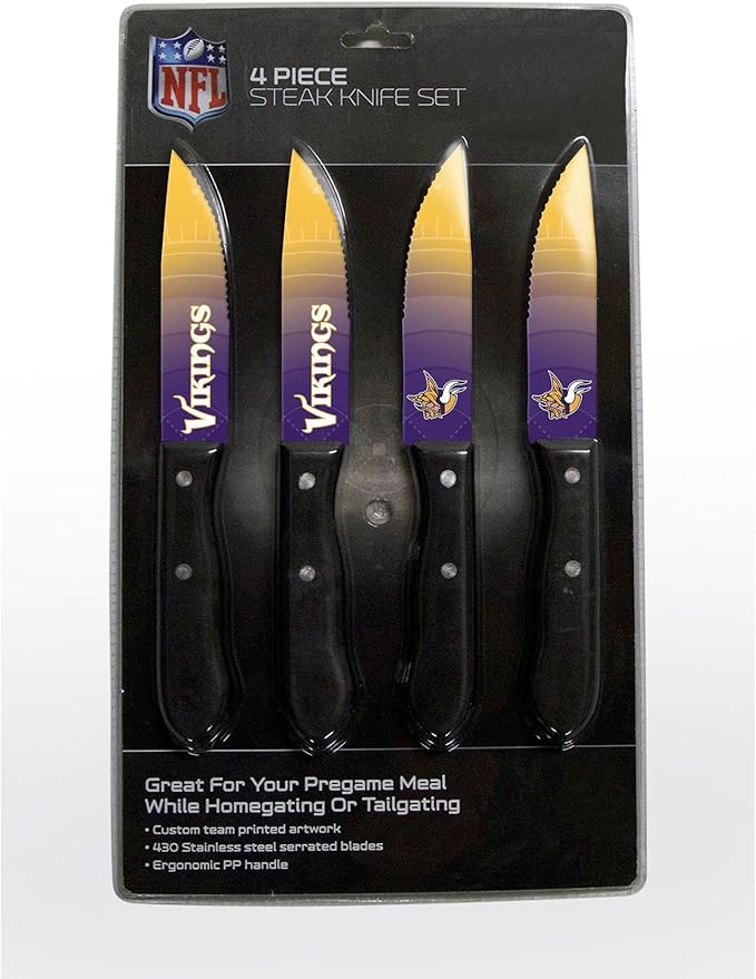 The Sports Vault NFL unisex Steak Knives