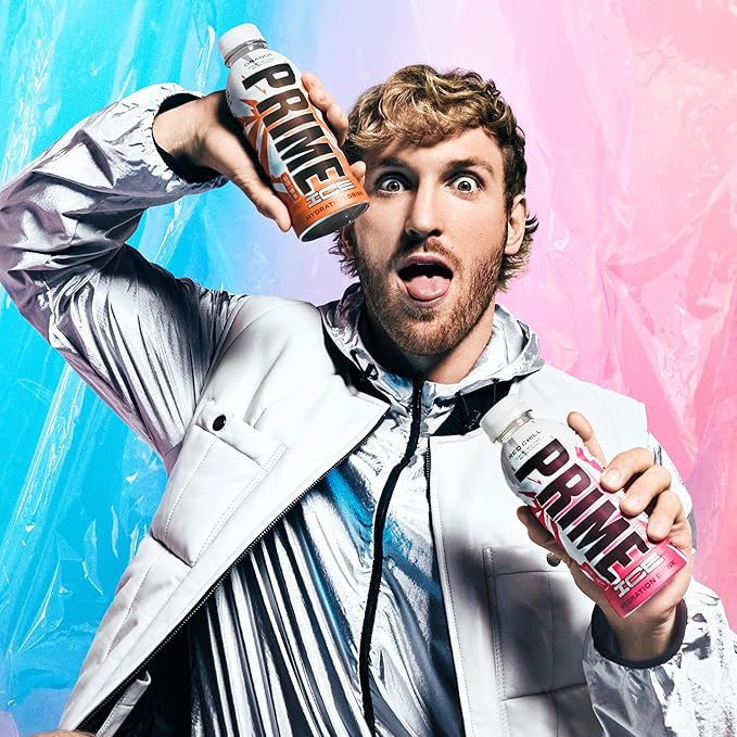 PRIME Hydration ICE ORANGE, Sports Drinks, Electrolyte Enhanced for Ultimate Hydration, 250mg BCAAs, B Vitamins, Antioxidants, Low Sugar, 16.9 Fl Oz, 12 Pack