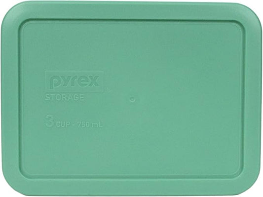 Pyrex 7210-PC 3-Cup Light Green Food Storage Replacement Lid - Made in USA