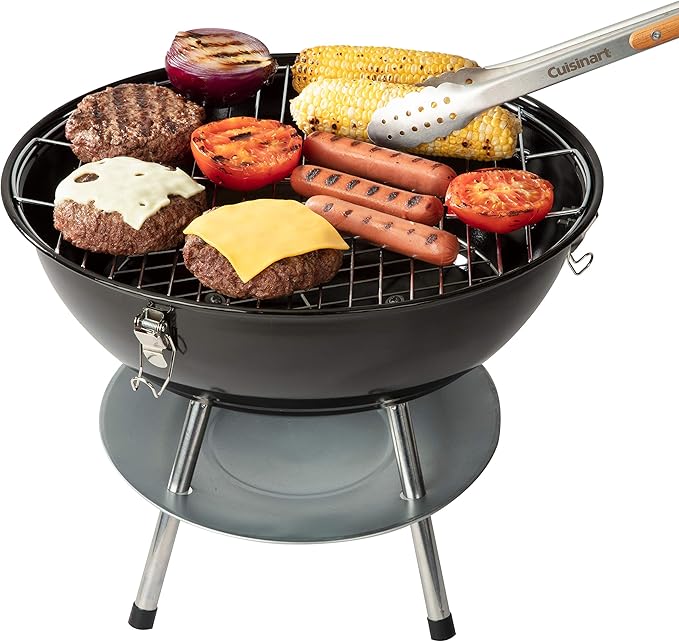 Cuisinart CCG-216 Portable Charcoal Grill, 16", Black