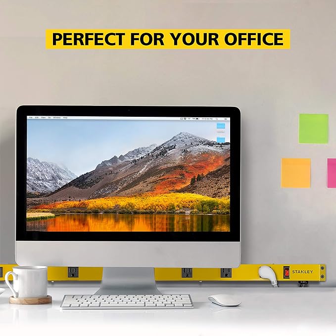 STANLEY Surge Protectors (Yellow, 600J)