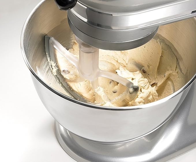 New Metro KA-6LR Original Beater Blade Works w/ Most KitchenAid 6 or 7 Qt Bowl-Lift Stand Mixers, Red