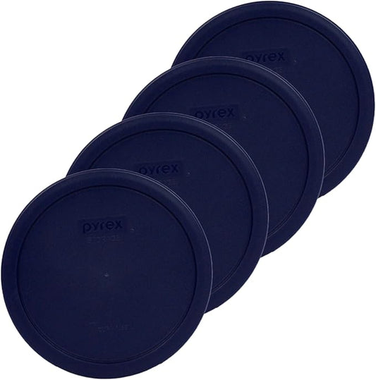 Pyrex 7402-PC 1113811 6-7 Cup Blue Lid (4-Pack)