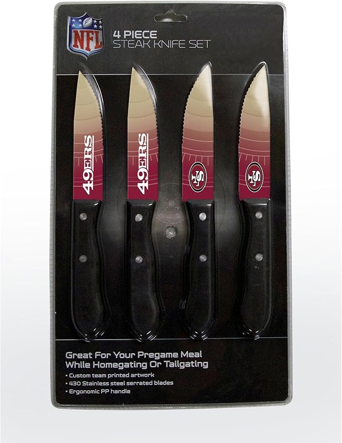 The Sports Vault NFL unisex Steak Knives