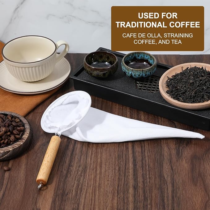 Coffee Strainer, Flannel Coffee Filter Strainers - Image 7