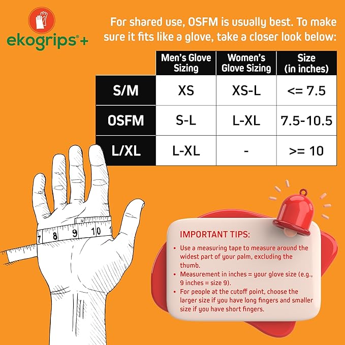 Ekogrips Plus Oven Gloves with Fingers, Comfy Waterproof Silicone Oven Mitts Heat Resistant with Long Cuff, Insulated BBQ Gloves Perfect for Grilling, Baking, Smoker, Canning, Pizza, Red, Hot Mitts