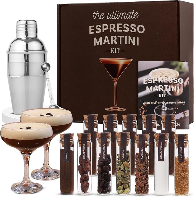 Espresso Martini Gifts– Premium Cocktail Kit by YourDreamPartyShop
