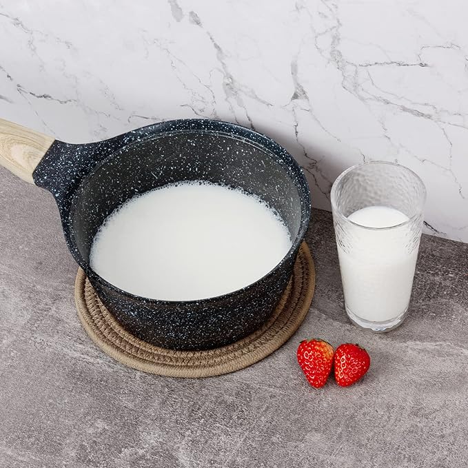 Trivets for Hot Dishes, Pots and Pans, 8 Inches Hot Pads 5 Pcs, Pot Holders for Kitchen, Heat Resistant Mat Protect Counter, Coasters Set Home Essentials Farmhouse Decor (Khaki)