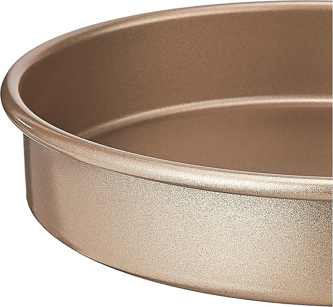 Cuisinart 9-Inch Chef's Classic Nonstick Bakeware Round Cake Pan, Champagne