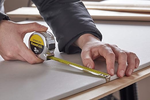 STANLEY 0-33-522 Powerlock Tape, 3m Metric Only
