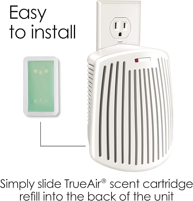 Hamilton Beach TrueAir Green Meadow Air Purifier Freshener Scent Refill, 3-Pack