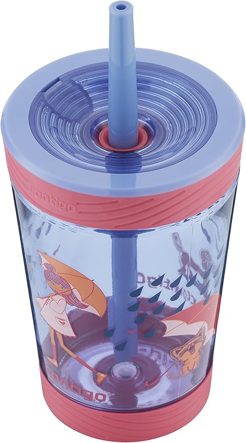 Contigo Kids Spill-Proof 14oz Tumbler with Straw and BPA Free Plastic