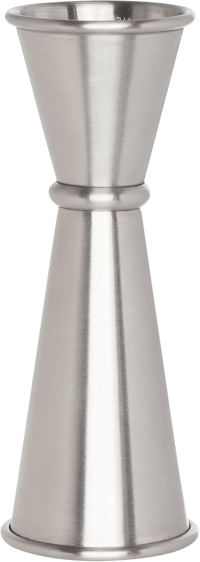 HIC Kitchen Bar Japanese-Style Double Cocktail Jigger, 18/8 Stainless Steel, For Mixing And Measuring Craft Cocktails, 0.5- To 2-Ounce