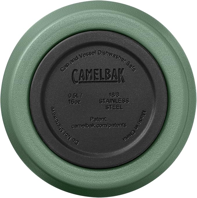 CamelBak Horizon 16oz Tumbler - Insulated Stainless Steel - Tri-Mode Lid - Moss