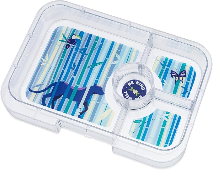 Yumbox Tapas Leakproof Bento Lunch Box Container (Hazy Grey Panther)