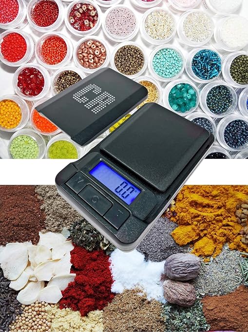 CR Scale Digital Pocket Scale - 1pc Premium Food Scale 600g by 0.1g Digital Grams Scale Weight Scale Kitchen Scale Black Gram Scale Portable Scale Digital Food Scale (JDS-M600) (Battery Included)