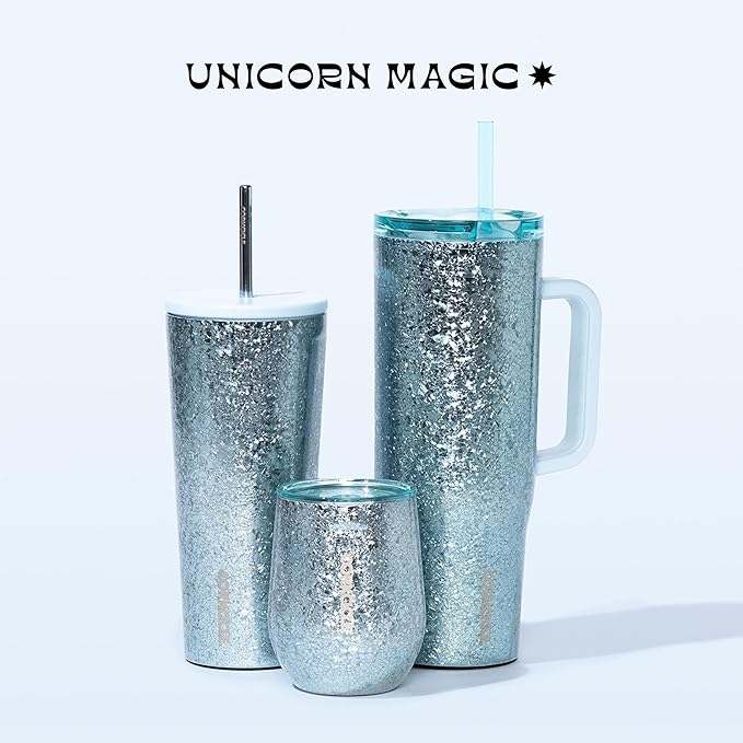 Corkcicle Stemless Wine Tumbler - Keeps Drinks Cold for 6 Hours - Triple-Insulated Stainless Steel - Non-Slip Base - Summer Drinkware Gift - Keeps Drinks Ice Cold - 12 oz - Ice Breaker