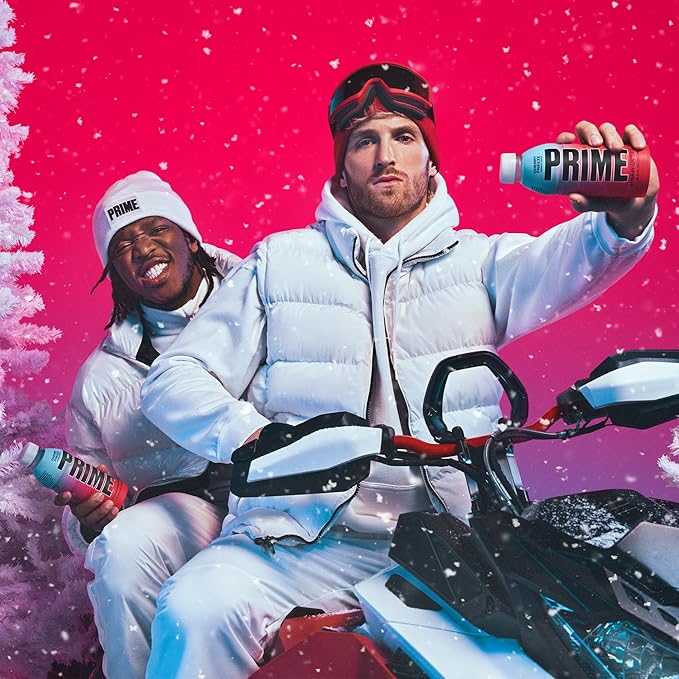 PRIME Hydration CHERRY FREEZE, Sports Drinks, Electrolyte Enhanced for Replenishing Fluids, 250mg BCAAs, B Vitamins, Antioxidants, Low Sugar, 16.9 Fl Oz, 12 Pack