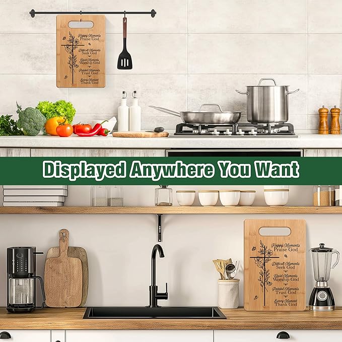 Christian Gifts For Women Faith Religious Gifts Inspirational Gifts, Bible Verse Gifts For Elderly Jesus Cross Scripture Gifts, Christmas Cutting Board Gifts for Women Friend