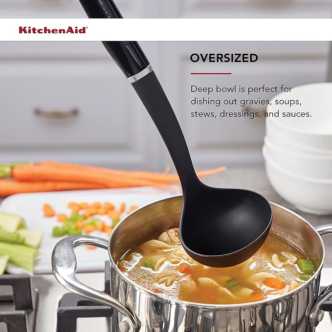 KitchenAid KE006OHOBA Classic Nylon Ladle