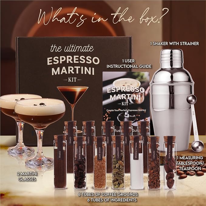 Espresso Martini Gifts– Premium Cocktail Kit - Image 2