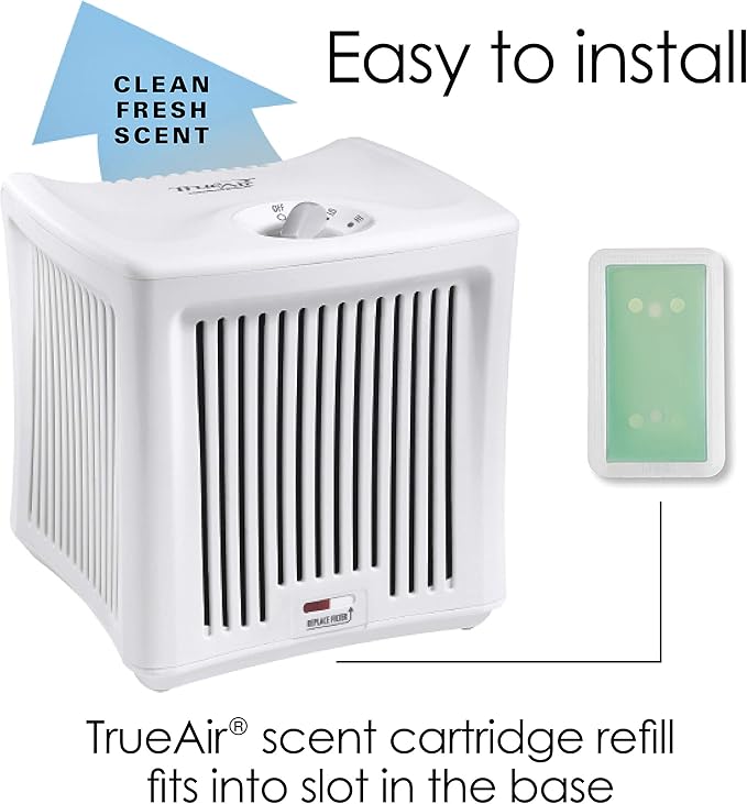 Hamilton Beach TrueAir Green Meadow Air Purifier Freshener Scent Refill, 3-Pack