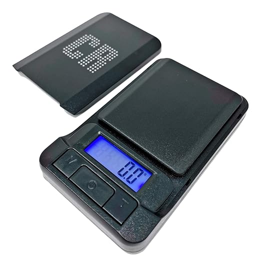 CR Scale Digital Pocket Scale - 1pc Premium Food Scale 600g by 0.1g Digital Grams Scale Weight Scale Kitchen Scale Black Gram Scale Portable Scale Digital Food Scale (JDS-M600) (Battery Included)