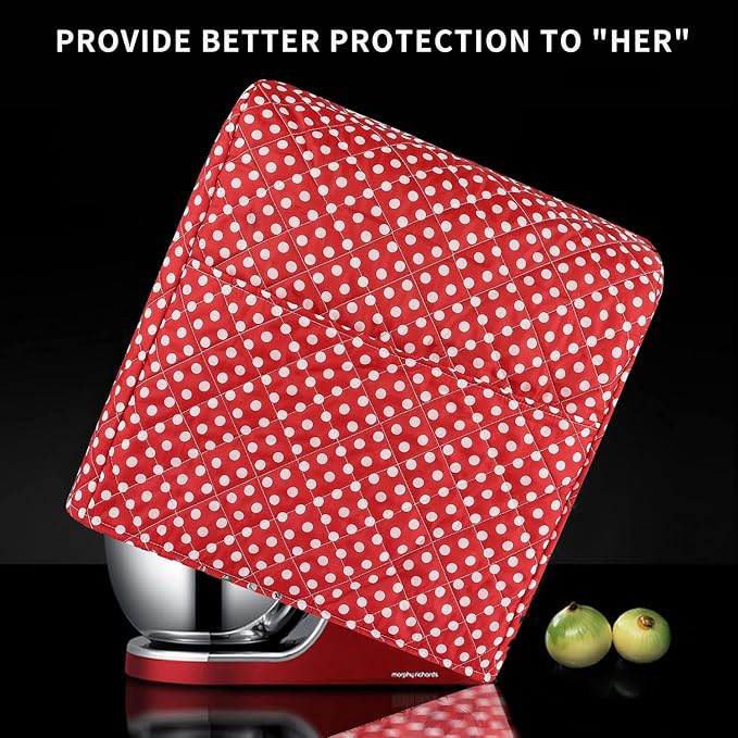 Kitchen Aid Mixer Cover,Stand Mixer Cover Compatible with 6-8 Quart Kitchenaid/Hamilton Mixers/Tilt Head Bowl Lift Models Stand Mixer,Pioneer Woman Kitchen Mixer Cover.Kitchen Aid Mixer Accessories