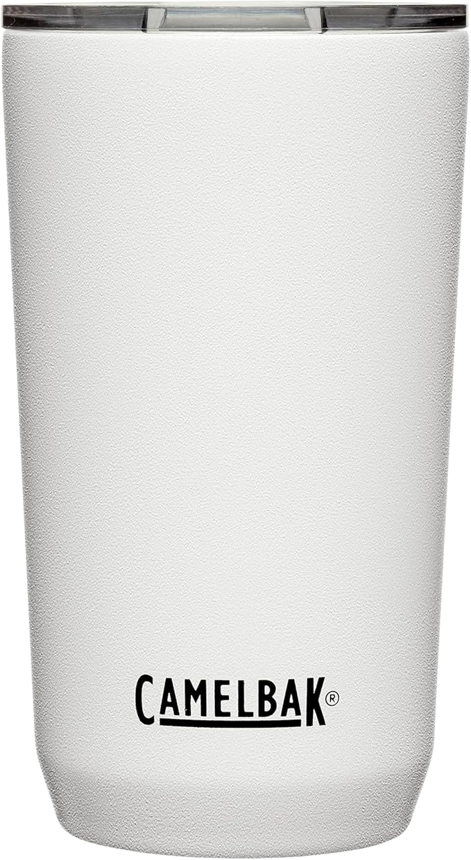 CamelBak Horizon 16oz Tumbler - Insulated Stainless Steel - Tri-Mode Lid - White