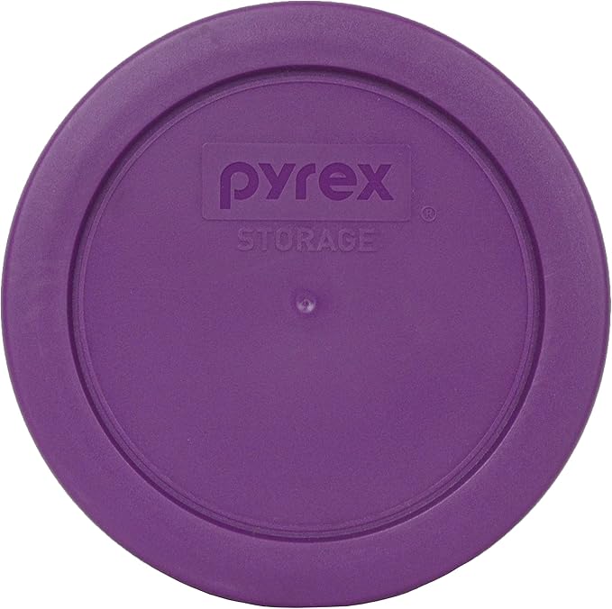 Pyrex 7200-PC 2-Cup Thistle Purple Food Storage Replacement Lid - Made in USA