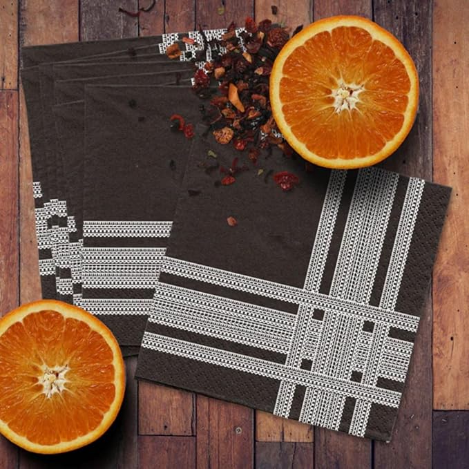 Funny Cocktail Napkins – “STRIPE ILLUSION” – 20 Pack | Hilarious Disposable Paper Napkins for Parties, Bars, Weddings, Birthdays, Bachelorette & Adult Gatherings