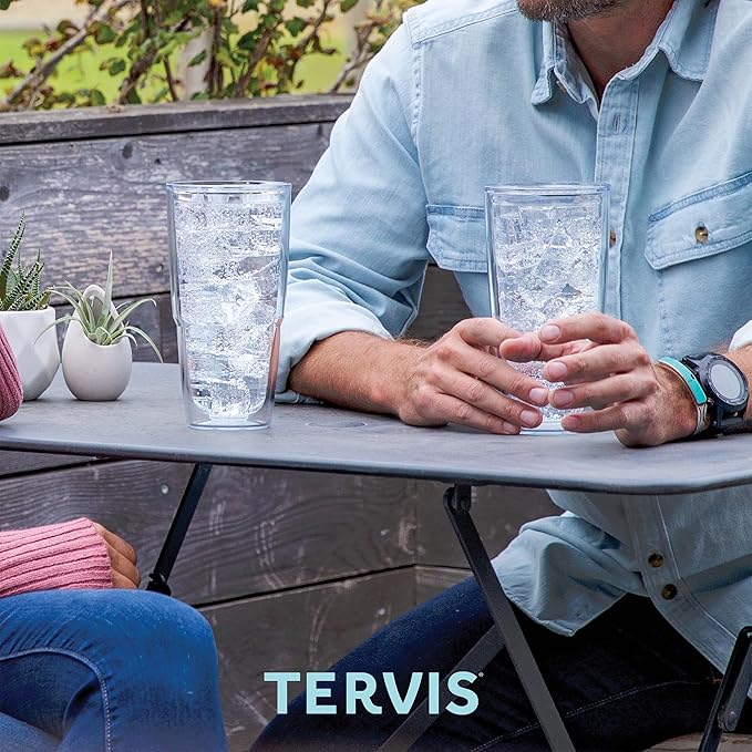 Tervis Kelly Ventura - Floral Collection Made in USA Double Walled Insulated Tumbler Travel Cup Keeps Drinks Cold & Hot, 24oz - Classic, Posy