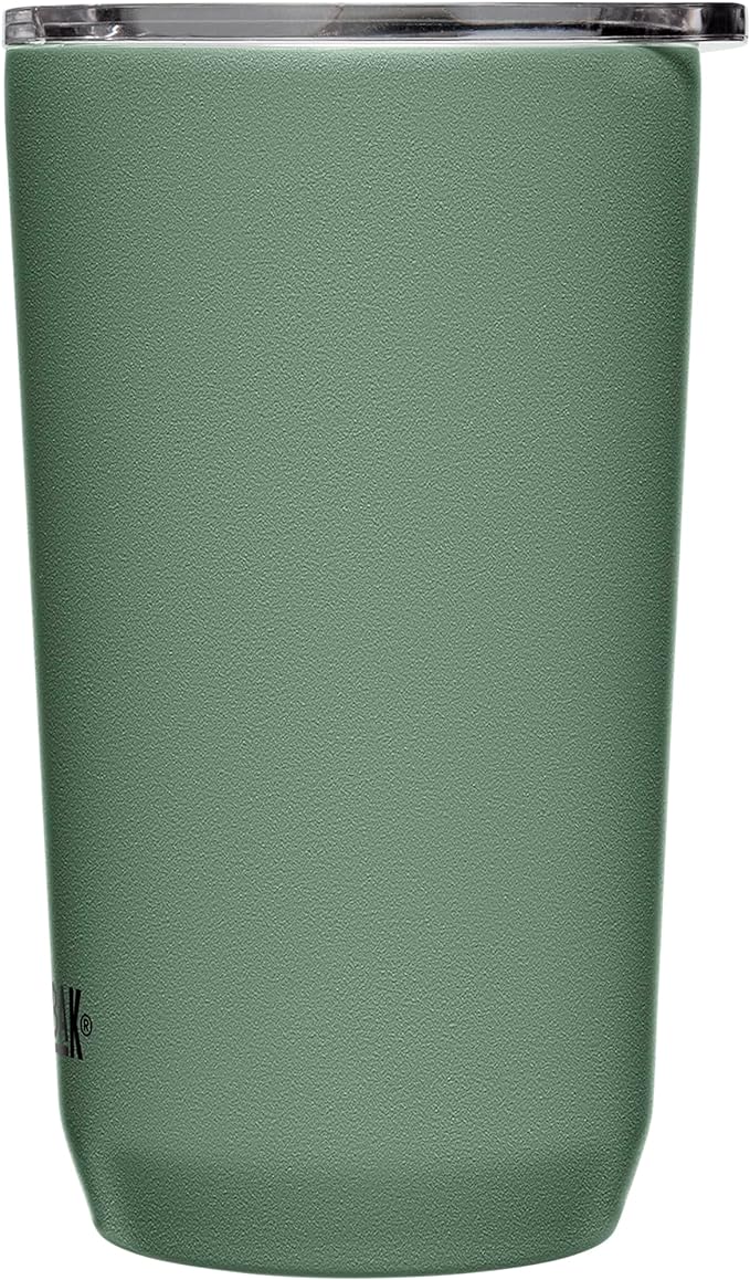CamelBak Horizon 16oz Tumbler - Insulated Stainless Steel - Tri-Mode Lid - Moss