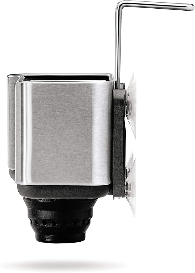 simplehuman Sink Caddy Sponge Holder, Brushed Stainless Steel