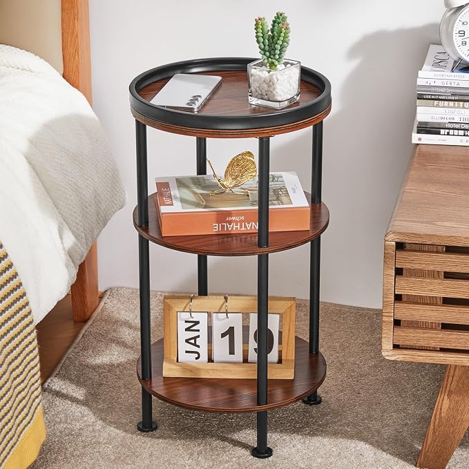 Side Table, Small Round Side Table - Image 8