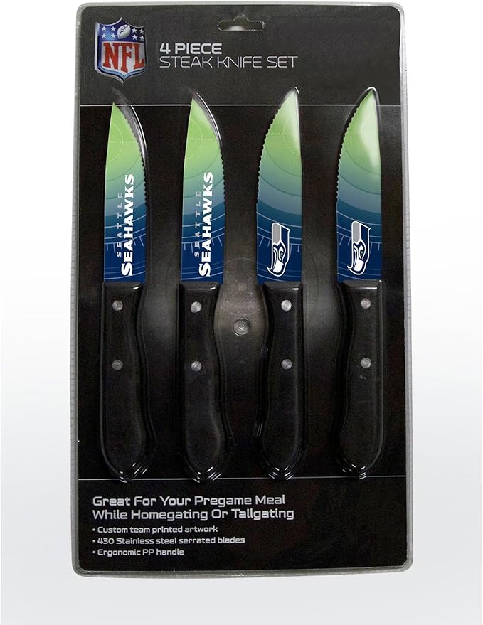 The Sports Vault NFL unisex-adult Steak Knives