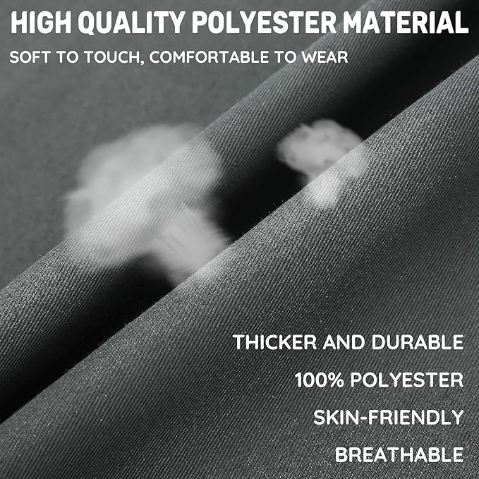 2 Pcs Plus Size Chef Apron, Unisex Professional Apron with 2 Pockets for Cooking, Work, Baking (Larger Size)