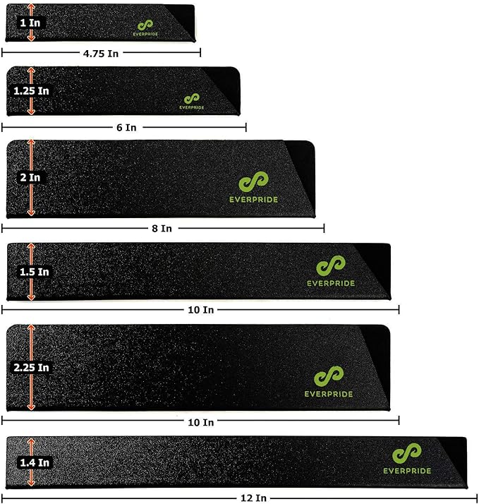 EVERPRIDE Chef Knife Sheath Set (6-Piece Set) Universal Blade Edge Cover Guards for Chef’s and Kitchen Knives – Durable, BPA-Free, Felt Lined, Sturdy ABS Plastic – Knives Not Included